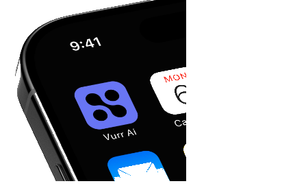 VURR app on a phone home screen
